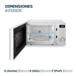 MICROONDAS 94MPHDW20UAP 20L 700W DIGITAL BL PHILCO