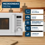 MICROONDAS 94MPHDW23UAP 23L 900W DIGITAL BL PHILCO
