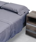 Juego de Sabanas Premium Queen Size Gris FP HOME