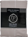 Sábana Premium King Size - Microfibra, No Peeling, No Plancha, Vison