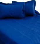 Cubrecama Queen Size Azul Marino FP HOME