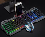 KIT GAMER TECLADO+MOUSE TF600 T WOLF