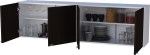 ALACENA 160CM 4008 4P BL/WE MUEBLES ORLANDI