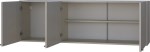 ALACENA 140CM 4024 3P ABEDUL MUEBLES ORLANDI