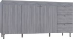 BAJO MESADA 160CM 4002 JACARANDA MUEBLES ORLANDI