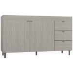 BAJO MESADA 140CM 4017 ABEDUL MUEBLES ORLANDI
