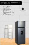 HELADERA H300Y 294L E/A DISP INOX. NEBA