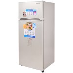 Heladera con Freezer TFK-HD220 220L - Eficiencia A, Estantes Vidrio, Plateada