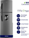 HELADERA 300L NO FROST RDA300FBRT C/DISP GR. DREAN