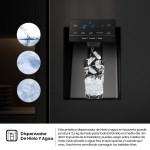 HELADERA 511L RQ697HB SBS NO FROST NG. HISENSE