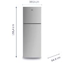Heladera No Frost BRT330I1A - 338L, Compresor Inverter, Clase A++, Inox