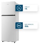 HELADERA 324L PHNT324BDI NO FROST INV  PHILCO
