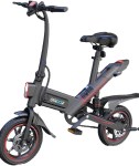 Bicicleta Eléctrica E-bike C3 350 W Rodado 14 GYROOR