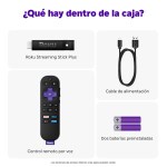 Streaming Stick 3830MX - 4K HDR, Control por Voz, Dual Band WiFi, HDMI