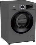 Lavarropas BGH BWFE06S24AR - 6kg, 1000RPM, Inverter, Eficiencia A+++, Gris