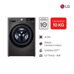 LAVARROPAS AUTOMATICO WM10BVC4S6 10KG 1400RPM INV NG LG