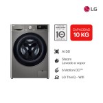 LAVARROPAS AUTOMATICO WM10VVC4S6 10KG 1400RPM INV PL LG