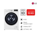 LAVARROPAS AUTOMATICO WM10WVC4S6 10KG 1400RPM INV LG