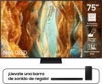 Smart Tv Qled 75P 4K QN70F + Barra de Sonido S801B SAMSUNG 