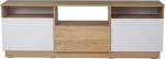 RACK MUNDIAL MESINA HICKORY / BLANCO TX MUEBLES RICCHEZZE
