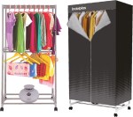 SECARROPAS CALOR 1050W 15KG 2P ACERO INOX INDELPLAS