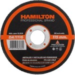 DISCO DE CORTE DA1116-50 115MM 50U HAMILTON