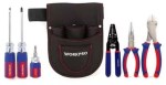 SET HERRAMIENTAS ELECTRICISTA 7P W004161 WORKPRO