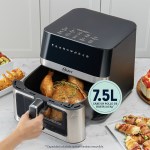 FREIDORA AIRE AF75W 7.5L DIG CON VENTANA OSTER