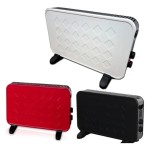 Calefactor Convector con Termostato Exahome Negro