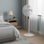 VENTILADOR DE PIE INV 16WI1AE1 16" 35W 12V NG MIDEA