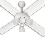 Ventilador De Techo VTA420 Blanco 80 W Con Luz SEVERBON