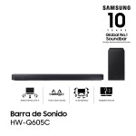 SOUNDBAR HW-Q605CZB 3.1 Sound 360W SAMSUNG