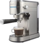 Cafetera Expreso SL-EC5418NDG - 3 en 1, 20 Bares, Espumador de Leche