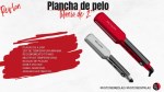 Plancha de Cabello RVST2182REDLA2AV1 - Titanio, 220ºC, Doble Voltaje