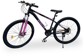 Bicicleta Mountain Bike Casus Rodado 29 Negro Rosa RANDERS