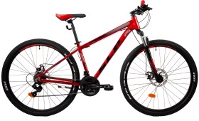 Bicicleta Mountain Bike 25 Pro  Rodado 29 Talle 20 Negro Rojo