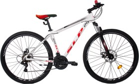 Bicicleta Mountain Bike 25 Pro  Rodado 29 Talle 18 Blanco Rojo