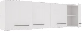 Alacena 160Cm 3007 4P Blanco