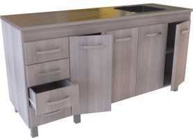 BAJO MESADA 160CM 620 JACARANDA MUEBLES ORLANDI