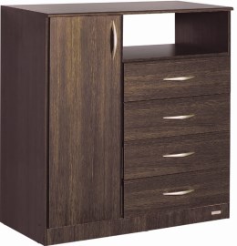 CHIFFONIERS 4C 1P 921 TABACO PLATINUM