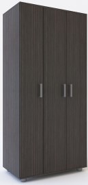 Placard 3 Puertas Ecoplus Drp04ew 86 Cm Wengue 