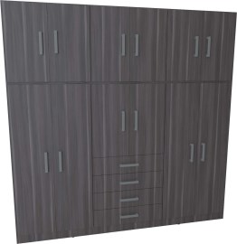 Placard 2 Cuerpos Con 12 Puertas 212 Cm 3550 Linosa