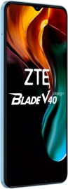 Celular Liberado ZTE Blade V40 Design Celeste 128 Gb