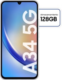 Celular Liberado SAMSUNG A34 Plata 128GB