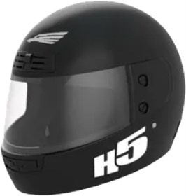 Casco Halcon H5 Cph32 L Negro. 