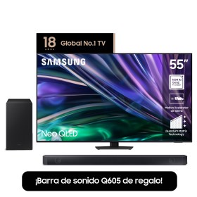 Smart Tv 55 Pulgadas NEO QLED 4K Ultra HD Con Barra de Sonido SAMSUNG 