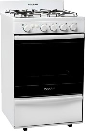 COCINA 87643VM 55CM 4 HORNALLAS BL. VOLCAN