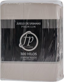 Juego De Sabanas Premium 2 1/2 Plazas Natural 