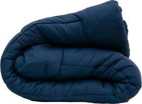 Acolchado Premium 2 1/2 Plaza Queen Azul
