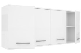 Alacena 160Cm 615 4P Blanco